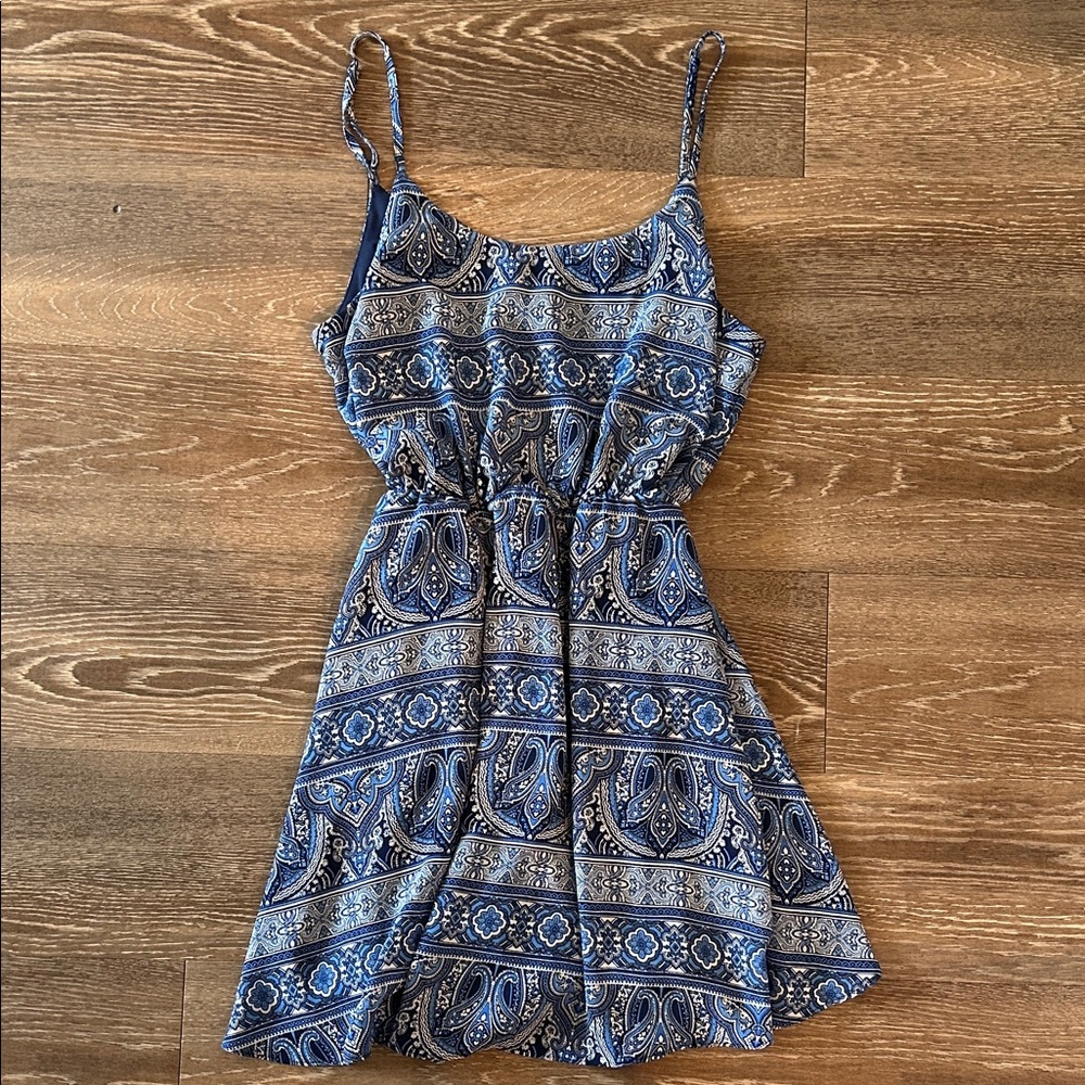 paisley dress